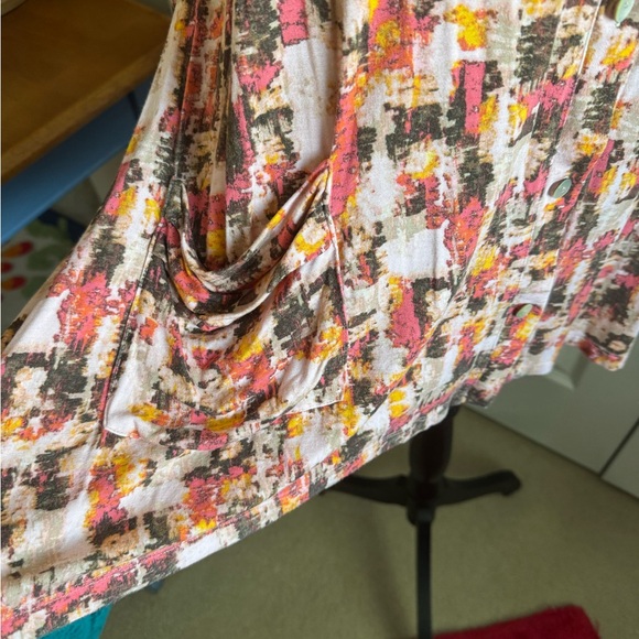 LOGO Abstract Patterned Cardigan - Picture 2 of 6